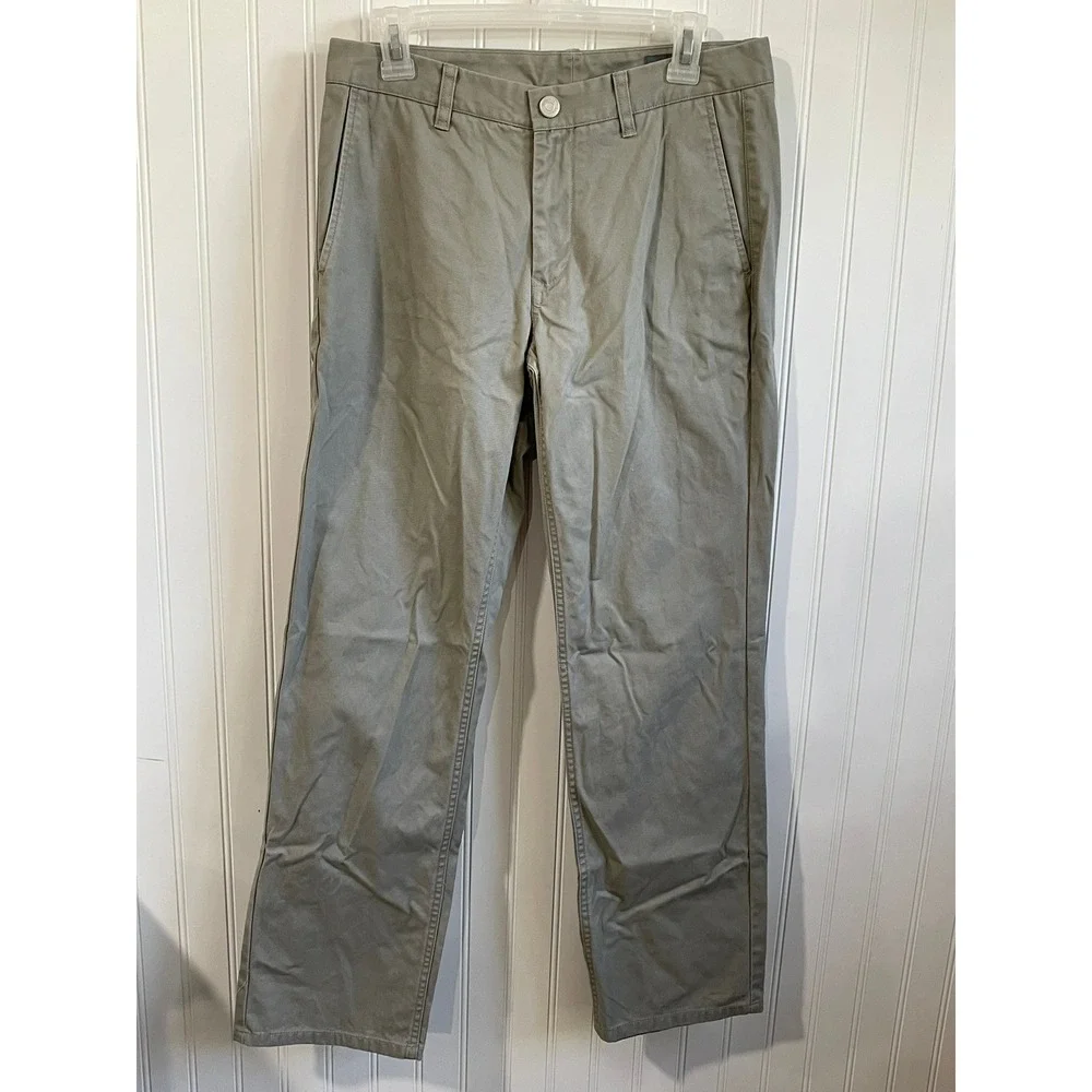 Bonobos Mens Chino Pants 30x30 Tan Beige Khaki Cotton Straight Leg